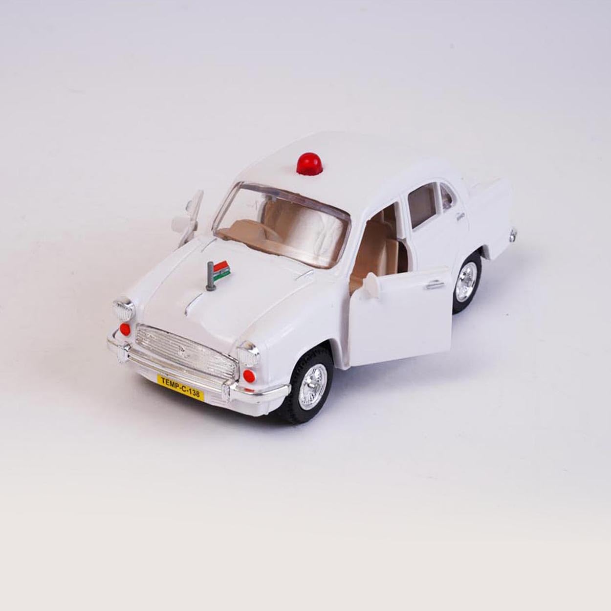 centy toys plastic vip ambassador toy car, white, kid