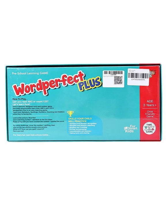 wordperfect plus – educational learning game for kids (3+ years)