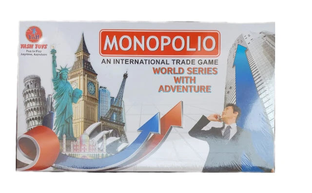yash toys monopolio (an international trade game) | board game for kids & family | strategy fun indoor game | board games