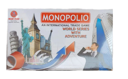 YASH TOYS Monopolio (An International Trade Game) | Board Game for Kids & Family | Strategy Fun Indoor Game | Board Games