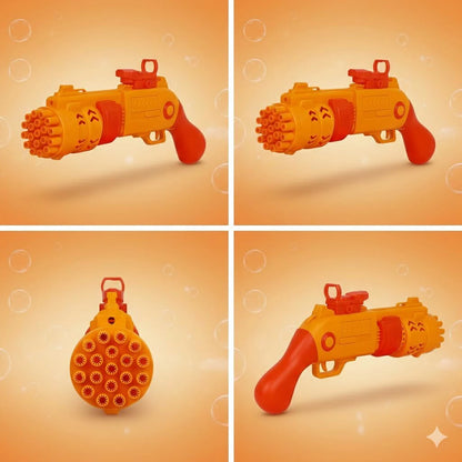 Shot Gun Bubble Shooter – Battery Operated Bubble Gun for Kids