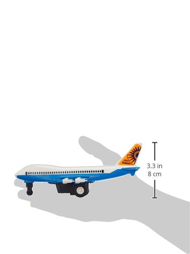 Centy Jet 747 Pull Back Toy Plane for 3Y+ Assorted Colours