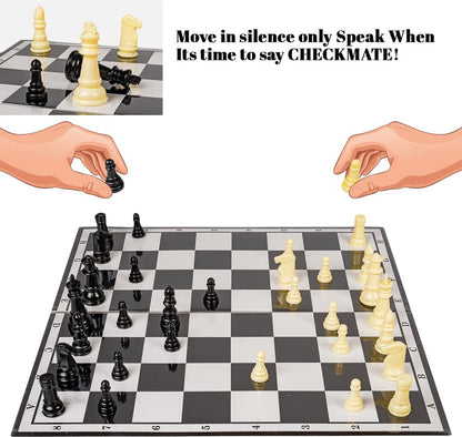 zokato Classic Strategy Game Champion Chess to Develop Strategy Building . Board Game Accessories