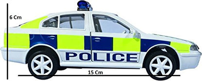 Centy Toys Plastic Uk Police Pull Back Car