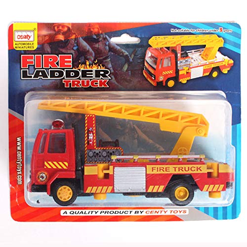centy toys fire ladder truck, yellow