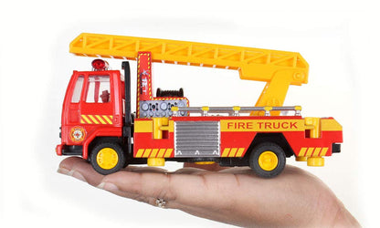 Centy Toys Fire Ladder Truck, Yellow