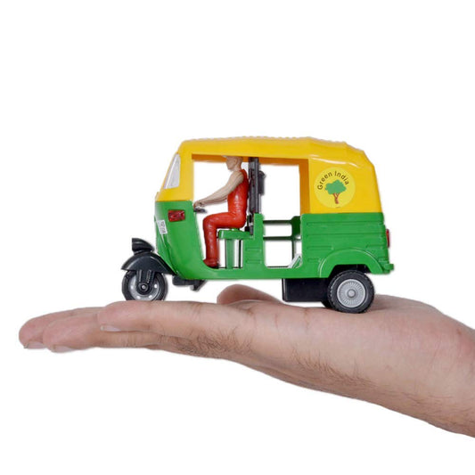 Centy Toys Plastic Pull Back Auto Rickshaw
