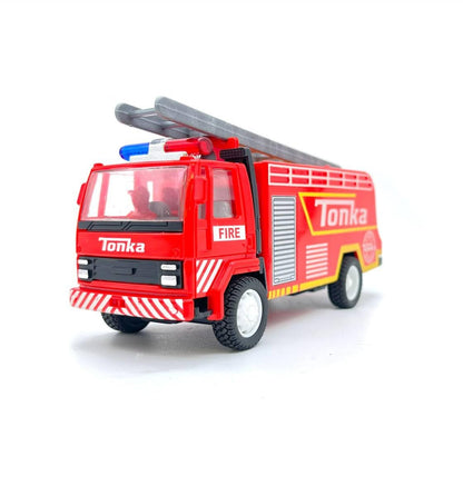 Centy Tonka Fire Fighter Toy in Pull Back Action for 3Y+ Red Colour