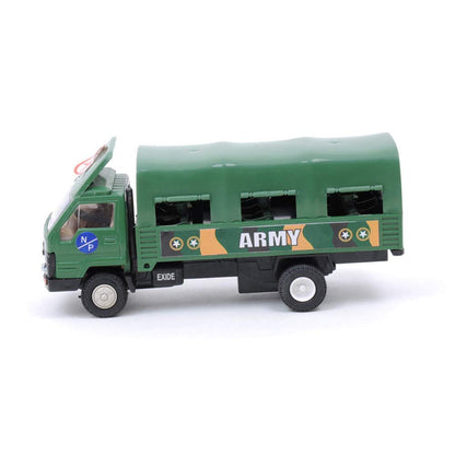 Centy Toys Army Dcm Truck Plastic Pull Back