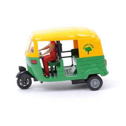 Centy Toys Plastic Pull Back Auto Rickshaw