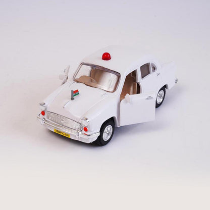 Centy Toys Plastic Vip Ambassador Toy Car, White, Kid