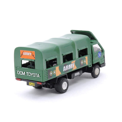 Centy Toys Army Dcm Truck Plastic Pull Back