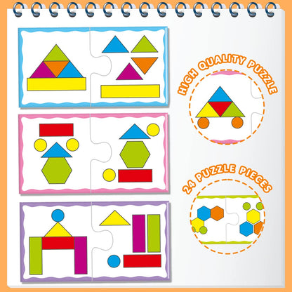 RATNA'S Educational Jigsaw Puzzle Range for Kids (Match THE Shapes)