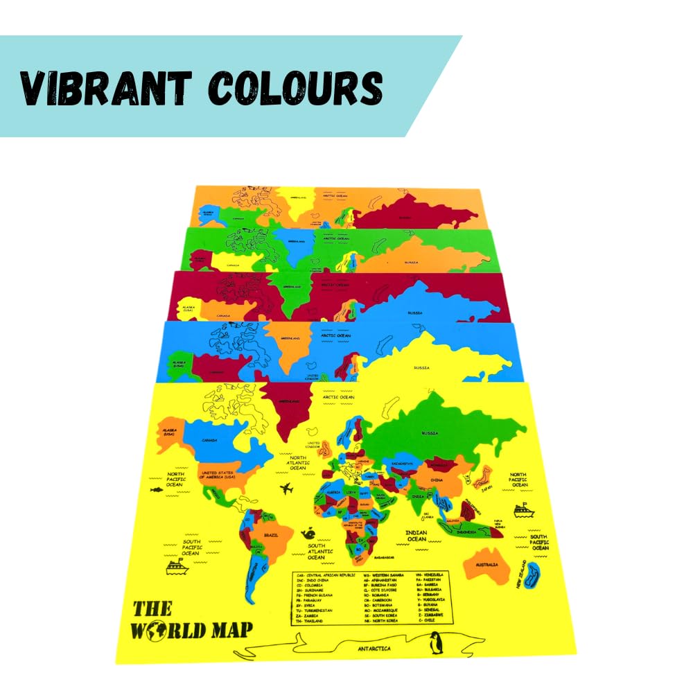 foam world map puzzle | learn countries, geography for kids, learning & educational toys, puzzles for kids ages 4+