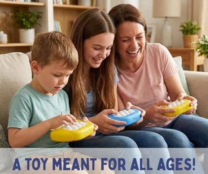 My Pop It Challenge Quick Push Toy, Fidget with Music for Kids Girl and Boy, Four Modes and Electronic Speed Push Game for Stress Relief and Brain Exercise, Ideal for 3+ Years Kids