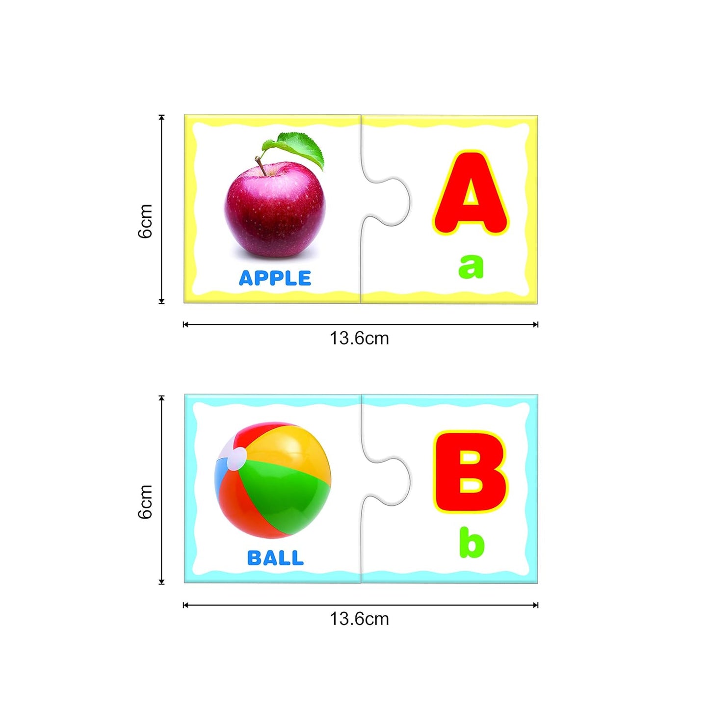 ratna's educational jigsaw puzzle range for kids (alphabet)