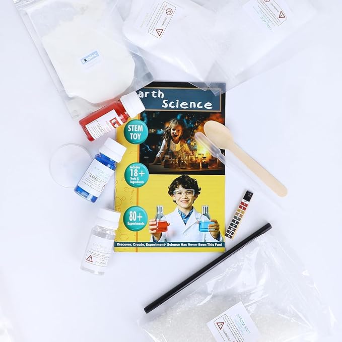 science experiments stem learner kit | earth science lab kit | learning & educational diy activity toy kit for ages 6+