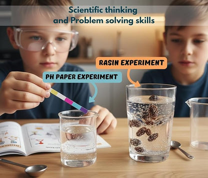 Wonder Science Lab Kit for Kids | 155+ STEM Science Experiments Boys & Girls Age 8+ Year