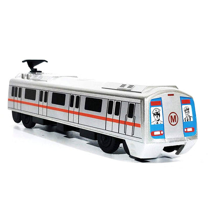Centy Toys Plastic Pull Back Metro Train
