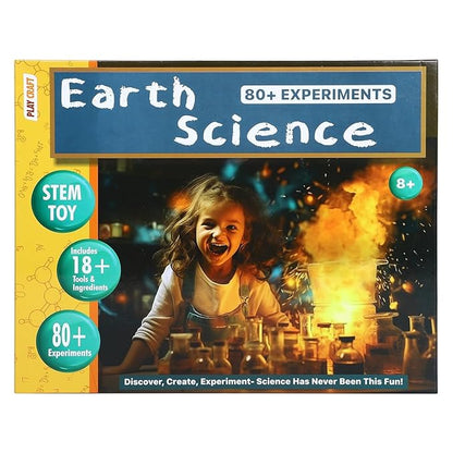 Science Experiments STEM Learner Kit | Earth Science Lab Kit | Learning & Educational DIY Activity Toy Kit for Ages 6+