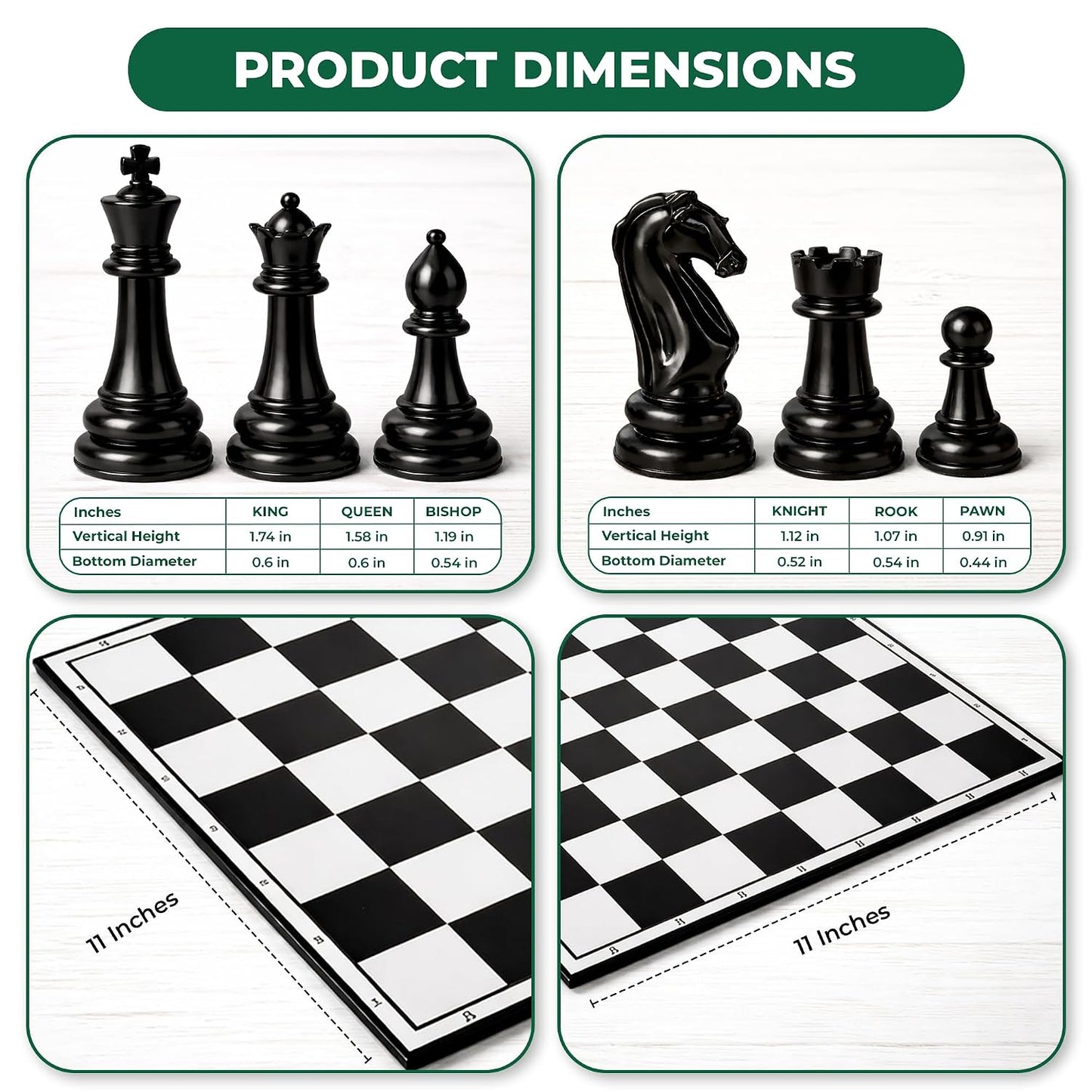 ratna's strategy game junior kings premium chess board set for kids with logical and strong mind to enhance their logical thinking and concentration