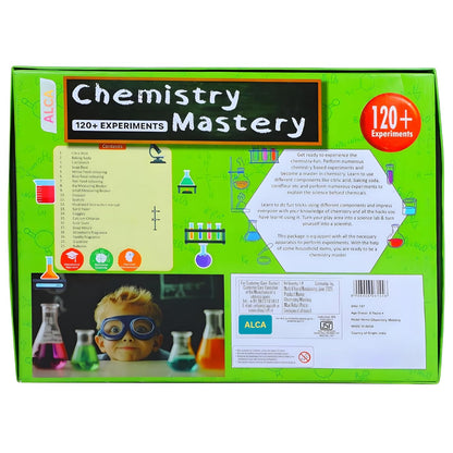 Alca Chemistry Mastery Science Experiment Kit for Boys & Girls Ages 7-14 | Birthday Gifts Ideas for Kids | STEM Learning Educational Toys & STEM Toys for Boys 7-14 Years | Experiment Kit