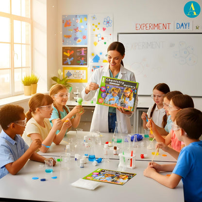 Alca Chemistry Mastery Science Experiment Kit for Boys & Girls Ages 7-14 | Birthday Gifts Ideas for Kids | STEM Learning Educational Toys & STEM Toys for Boys 7-14 Years | Experiment Kit