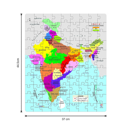 Ratna's Educational India MAP Jigsaw Puzzle (99 Pieces)