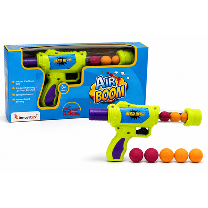 Air Boom Foam Ball Blaster Gun