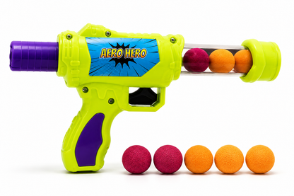 Air Boom Foam Ball Blaster Gun