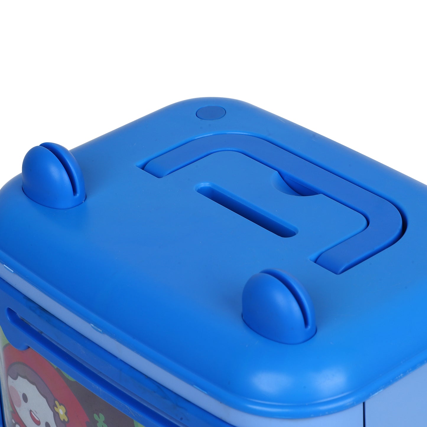 play craft 5 in 1 money bank with password & fingerprint sensor, blue, 3y+