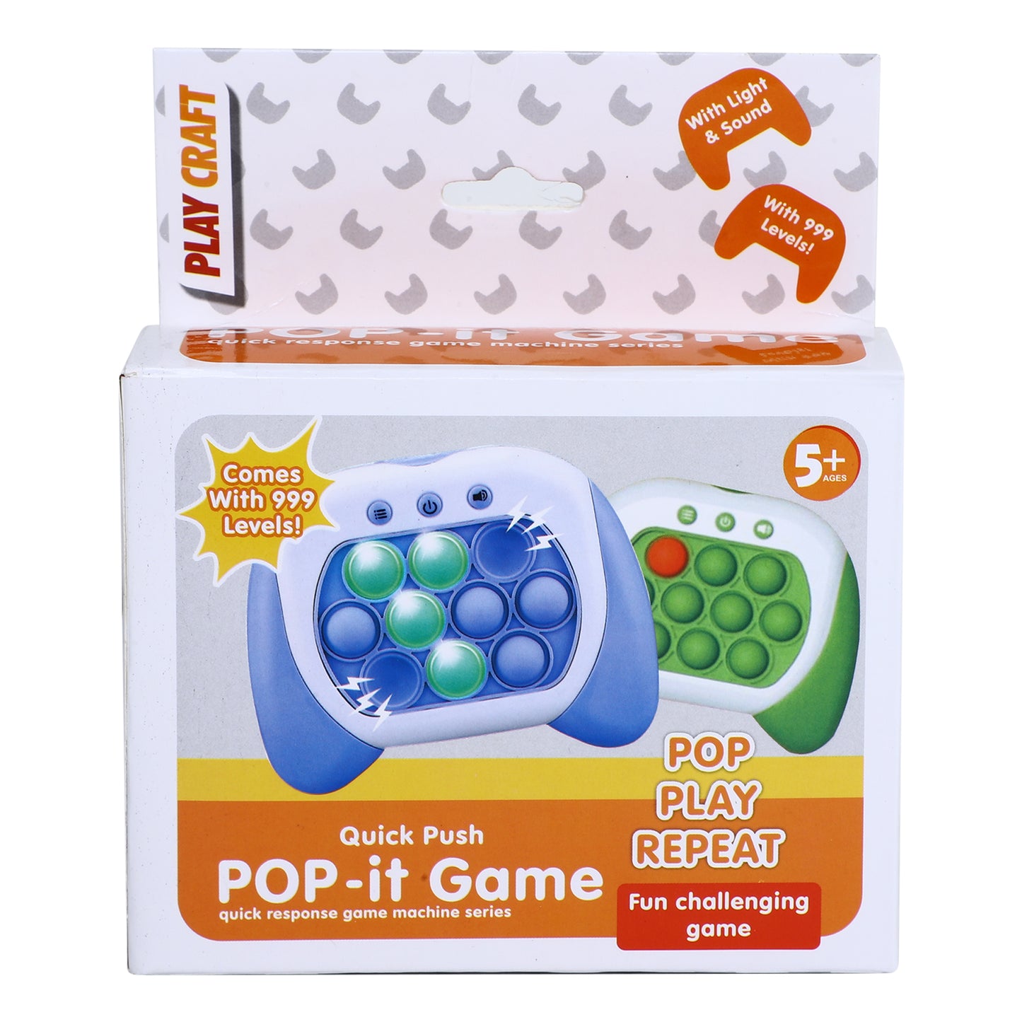my pop it challenge quick push toy, fidget with music for kids girl and boy, four modes and electronic speed push game for stress relief and brain exercise, ideal for 3+ years kids