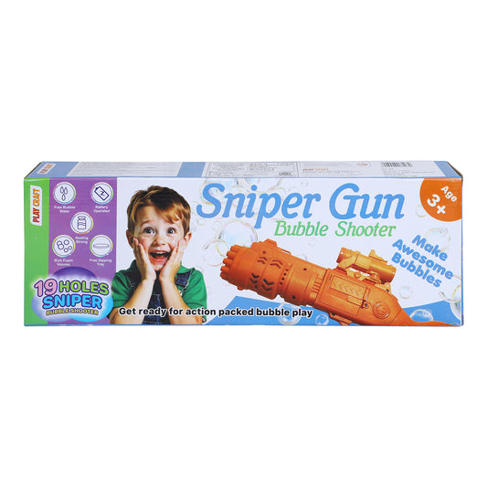 ASTOREQ Sniper Bubble Shooter | 19 Holes Sniper Bubble Shooter Toy Bubble Maker
