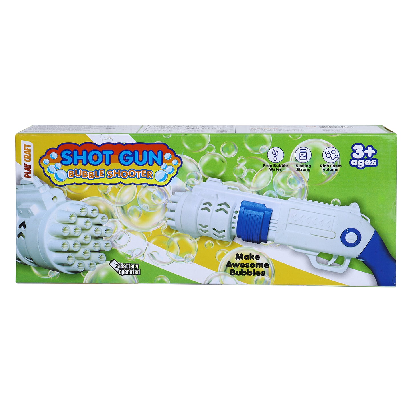 shot gun bubble shooter – battery operated bubble gun for kids