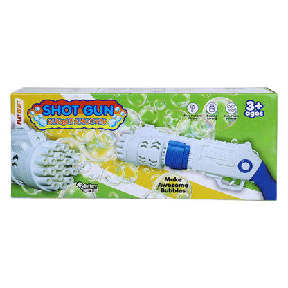 Shot Gun Bubble Shooter – Battery Operated Bubble Gun for Kids