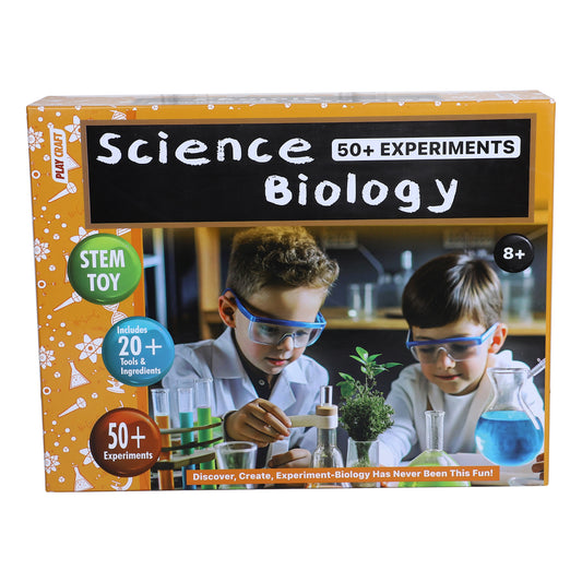 Ekploe Science Biology | 50+ Experiments for Boys and Girls Science Experiment Toy Kit for Ages 8-14| STEM Learning Educational Toys | Birthday Gifts Ideas for Kids