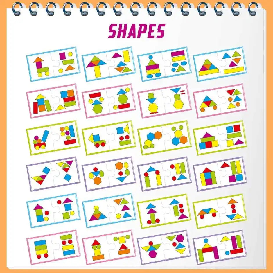 ratna's match & learn shapes jigsaw