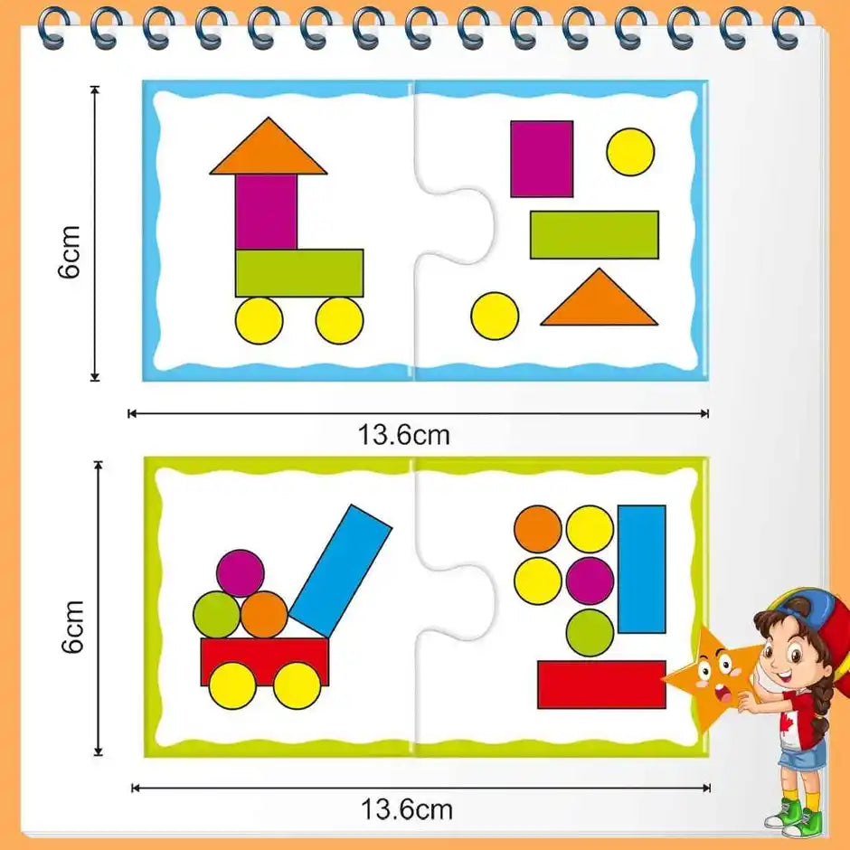 ratna's match & learn shapes jigsaw