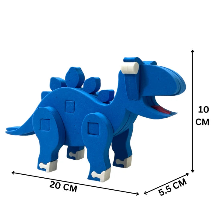 build-your-own eva foam dinosaur (stegosaurus)