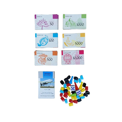 Toysbox Mind Your Own Business Board Game | Buy Sell Rent On The Roll Of A Dice For Kids | 8 Years +