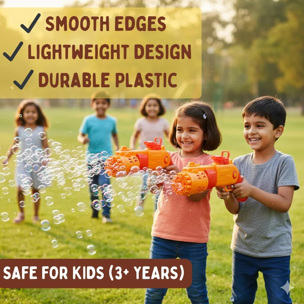 shot gun bubble shooter – battery operated bubble gun for kids