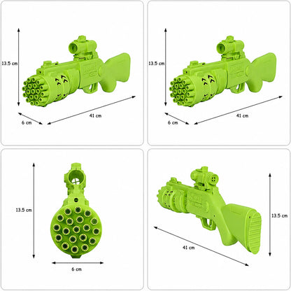 ASTOREQ Sniper Bubble Shooter | 19 Holes Sniper Bubble Shooter Toy Bubble Maker
